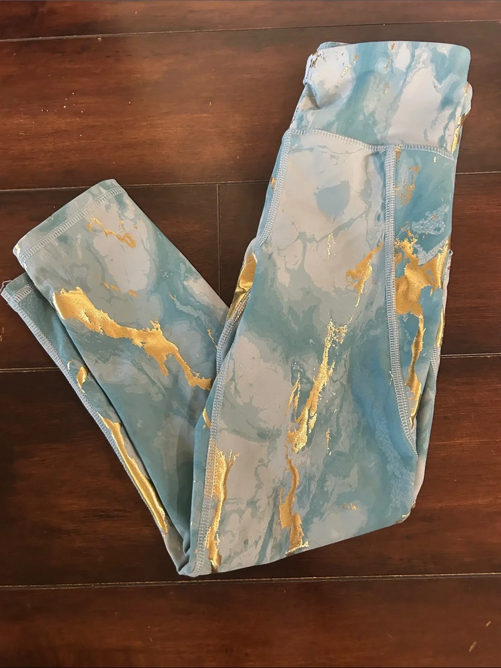 Old Navy Blue and Gold Marble Kids Matching Set